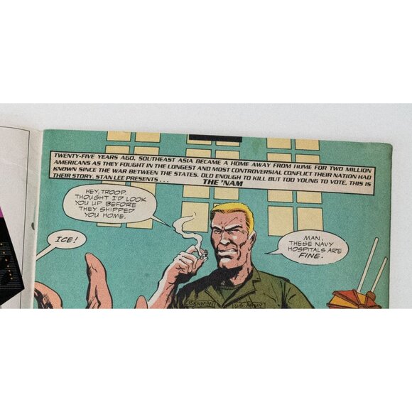 Marvel Comics The Punisher Invades The Nam Part 3 Of 3 Issue #69 - Picture 7 of 13